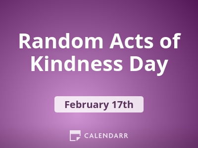 random act of kindness day 2023