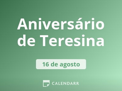 Aniversário de Teresina