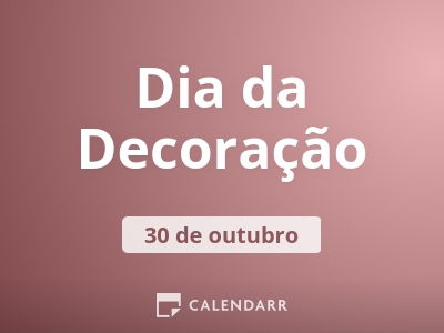 Dia da Decoração