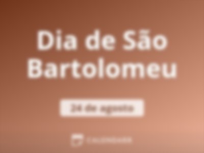 Dia de São Bartolomeu