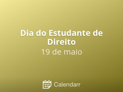 Dia do Estudante de Direito