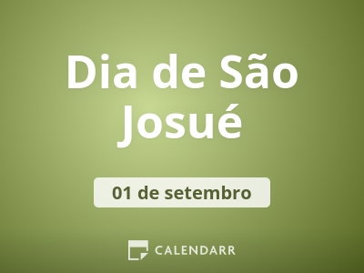Dia de São Josué