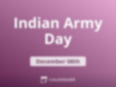 Indian Army Day