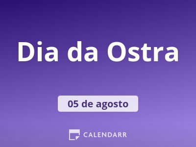 Dia da Ostra
