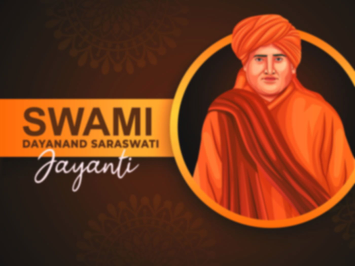 Maharishi Dayanand Saraswati Jayanti