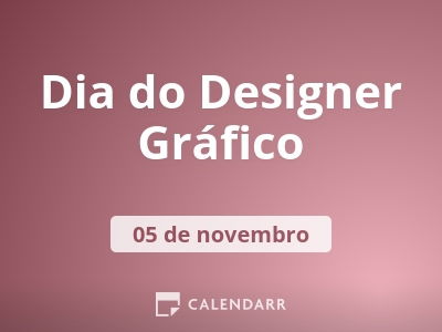Dia do Designer Gráfico