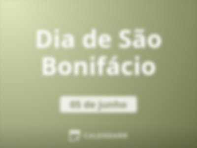 Dia de São Bonifácio