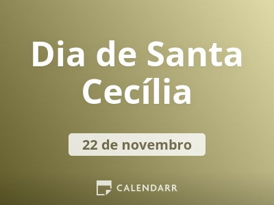 Dia de Santa Cecília