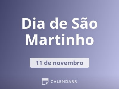 Dia de São Martinho