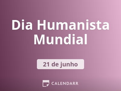 Dia Humanista Mundial