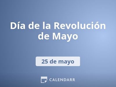 Día de la Revolución de Mayo