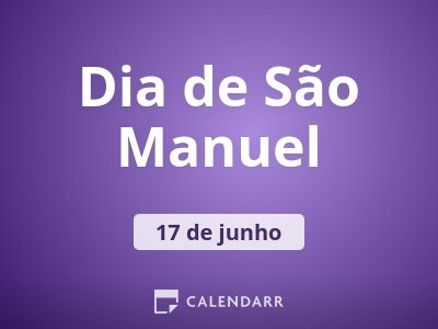Dia de São Manuel