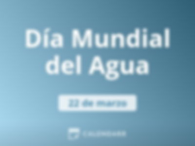 Día Mundial del Agua