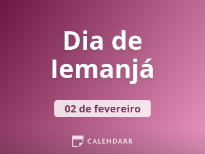 Dia de Iemanjá