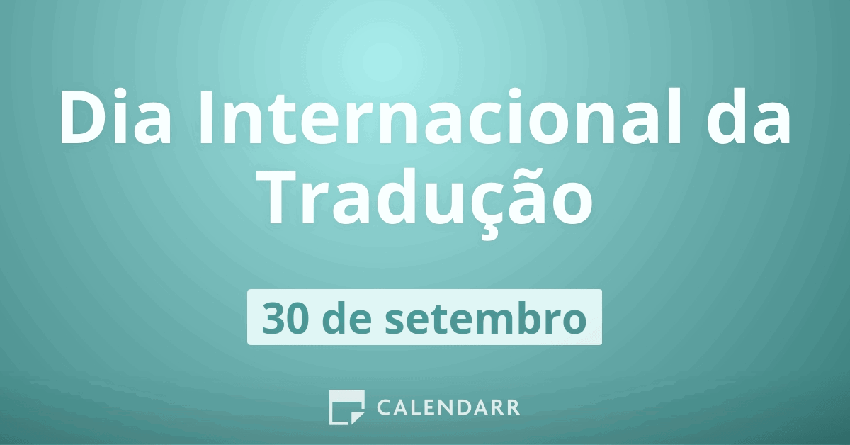 Palestra, Dia Internacional da Tradução