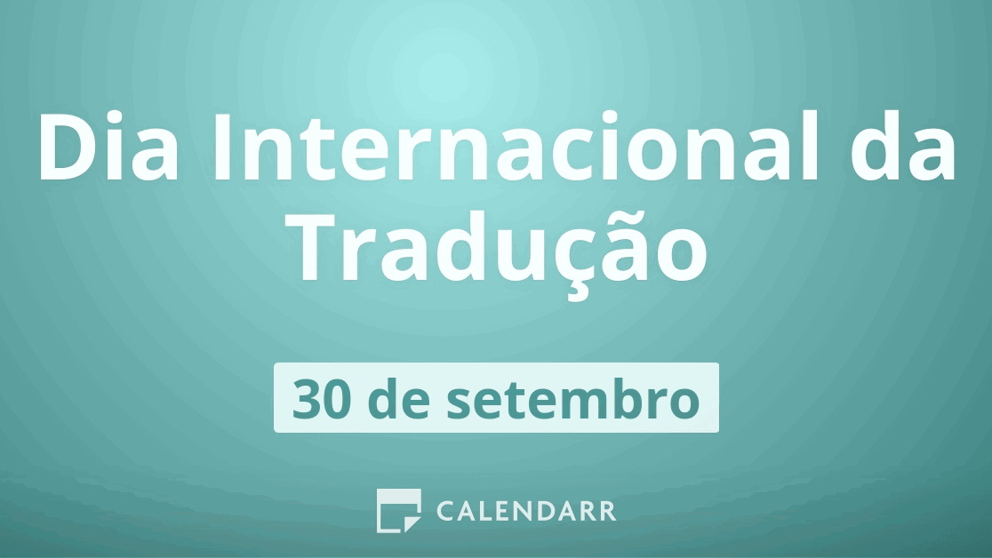 Dia Internacional Da Tradução Modelo