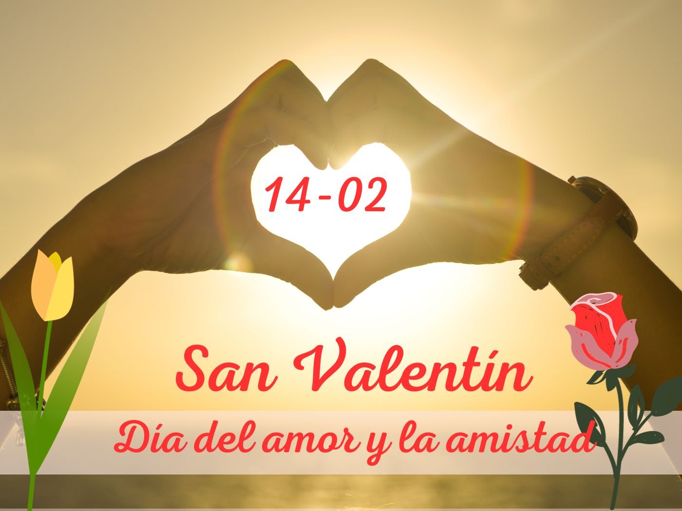 El 14 de febrero se celebra #SanValentín ¡Feliz Día de los enamorados! 