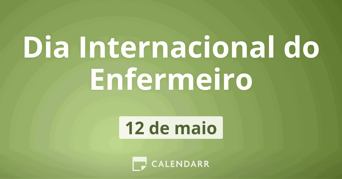 Dia Internacional do Enfermeiro