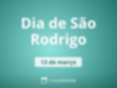 Dia de São Rodrigo
