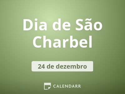 Dia de São Charbel