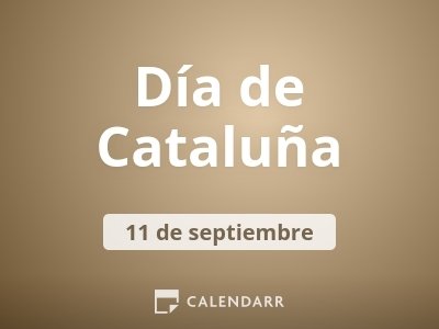 Día de Cataluña