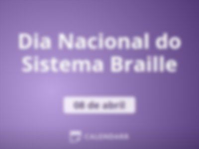 Dia Nacional do Sistema Braille