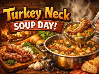 Turkey Neck Soup Day