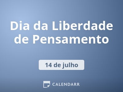 Dia da Liberdade de Pensamento