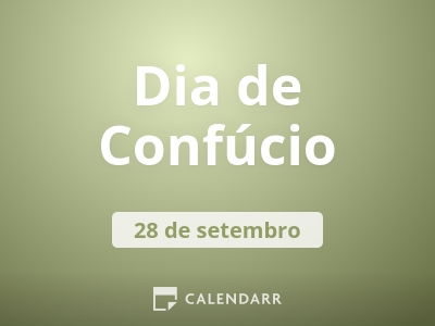 Dia de Confúcio