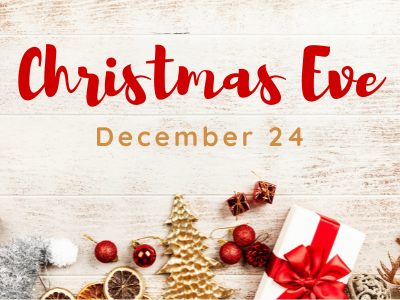 Christmas Eve | 24th of December 2023 (Sunday) - Calendarr