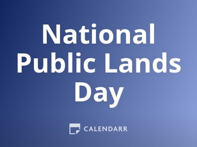 National Public Lands Day