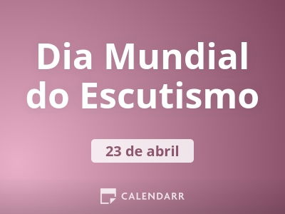 Dia Mundial do Escutismo