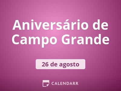Aniversário de Campo Grande