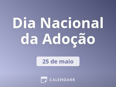 Dia Nacional da Adoção