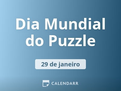 Dia Mundial do Puzzle