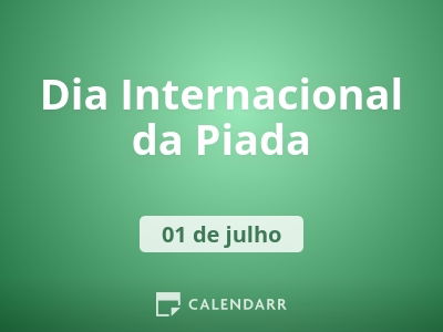 Dia Internacional da Piada