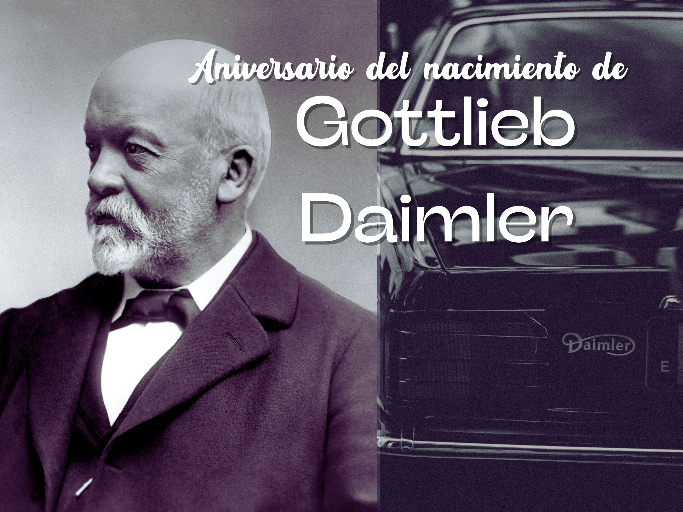 Aniversario del Nacimiento de Gottlieb Daimler