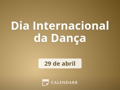 Dia Internacional da Dança