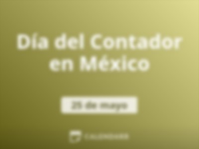 Día del Contador en México