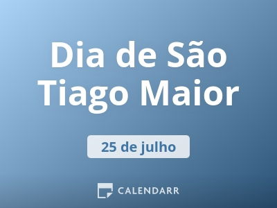 Dia de São Tiago Maior