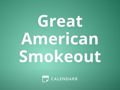 Great American Smokeout