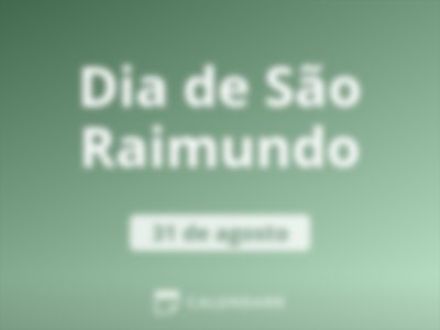 Dia de São Raimundo