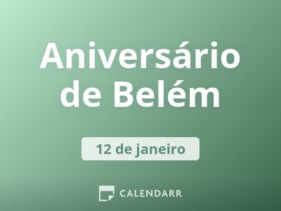 Aniversário de Belém