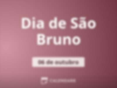 Dia de São Bruno