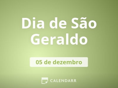 Dia de São Geraldo