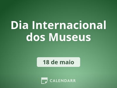 Dia Internacional dos Museus