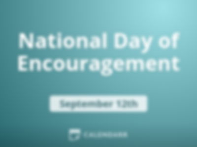 National Day of Encouragement