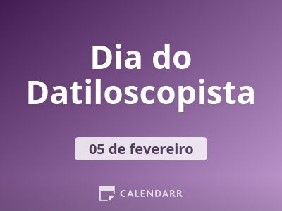 Dia do Datiloscopista