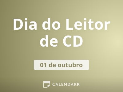 Dia do Leitor de CD