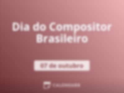 Dia do Compositor Brasileiro